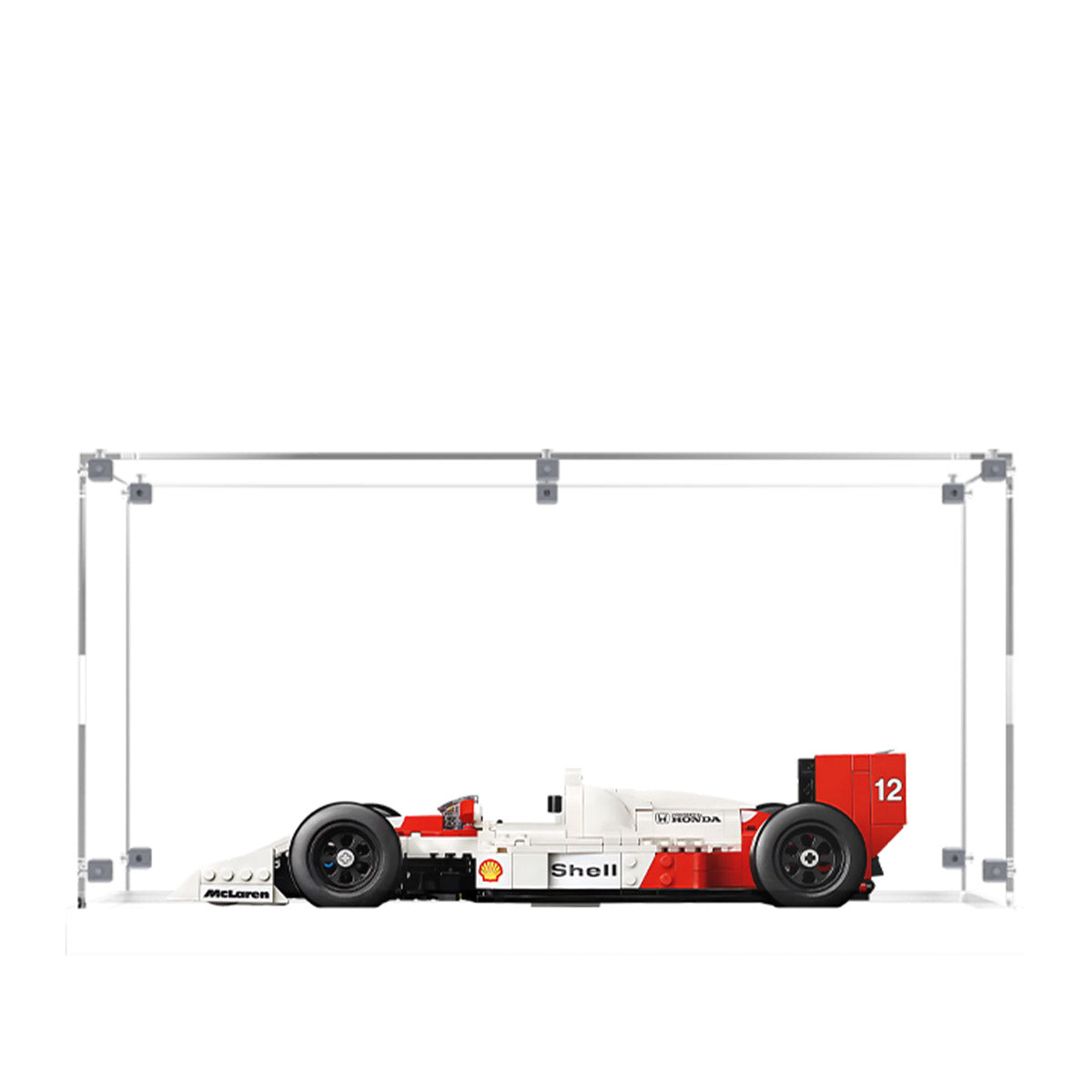 Display Case for LEGO® McLaren MP4/4 & Ayrton Senna Acrylic 10330
