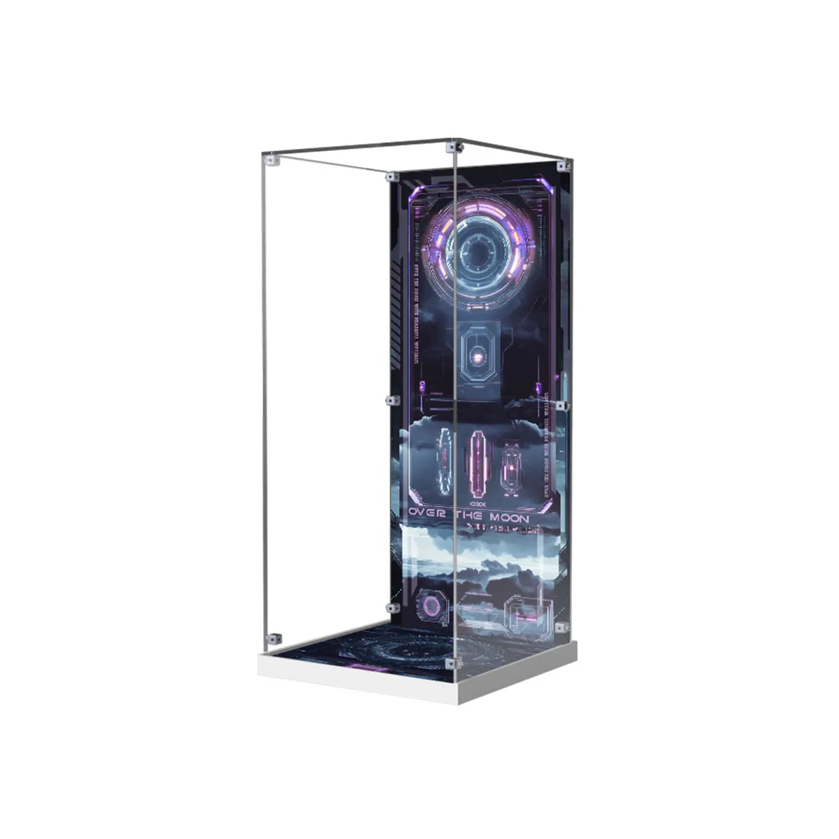 Display Case for LEGO® Icons Over the Moon with Pharrell Williams with Sci-Fi Background 10391
