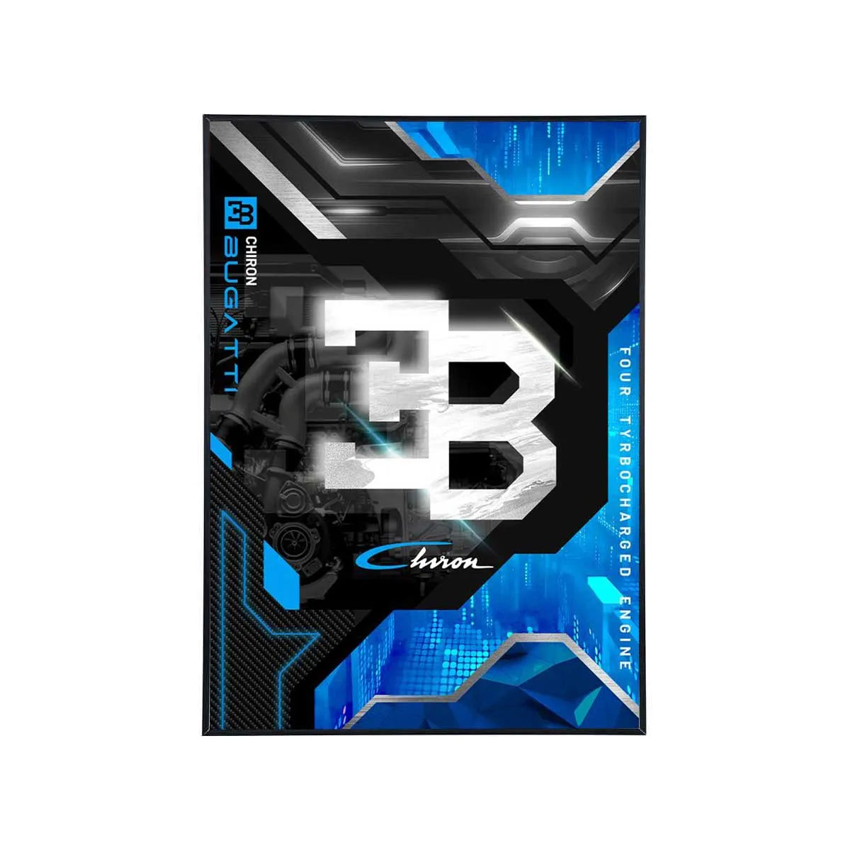 Display Frame for LEGO® Technic™ Bugatti Chiron Premium – Hypercar Legacy Edition 42083