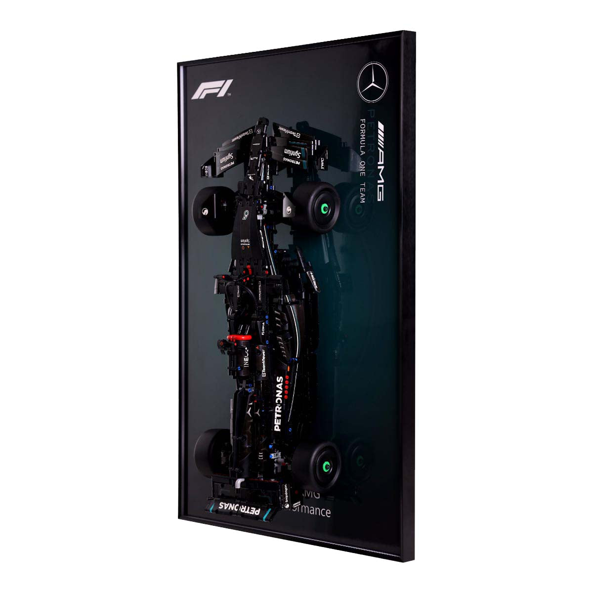 Display Frame for LEGO® Mercedes-AMG F1 Gradient Teal Edition 42171