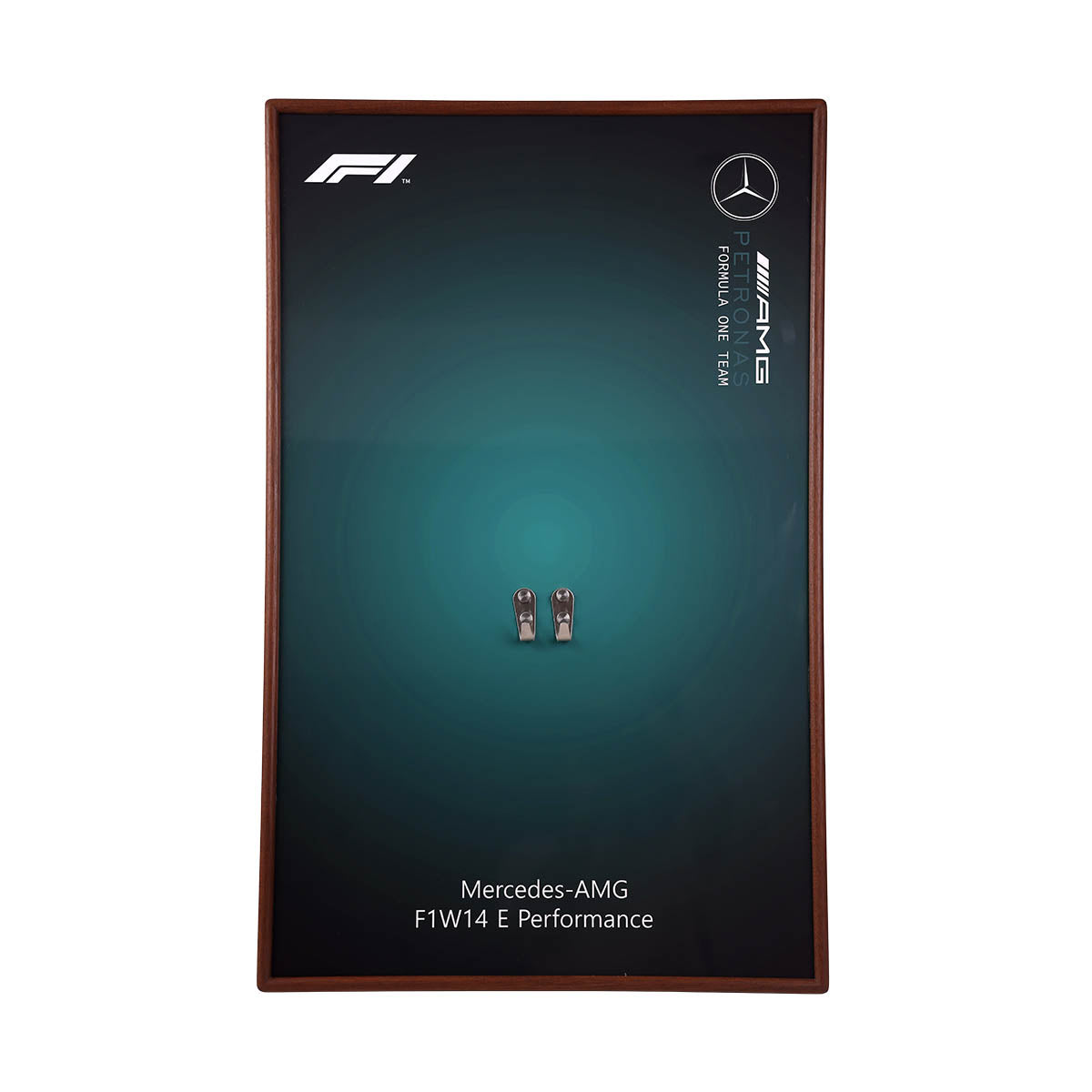 Display Frame for LEGO® Mercedes-AMG F1 W14 Walnut Wood 42171