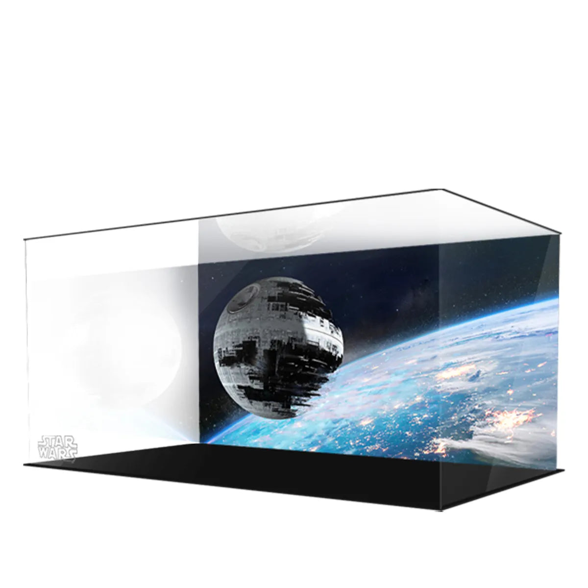 Display Case for LEGO® UCS Imperial Star Destroyer Acrylic with Background 75252