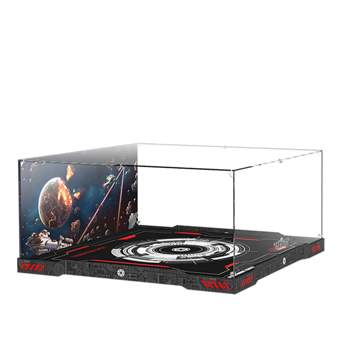 Display Case for LEGO® Star Wars™ UCS Republic Gunship Acrylic with Background 75309
