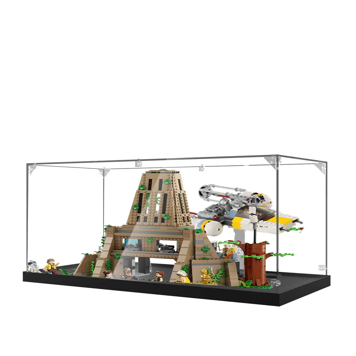 Display Case for LEGO® Yavin 4 Rebel Base Acrylic 75365