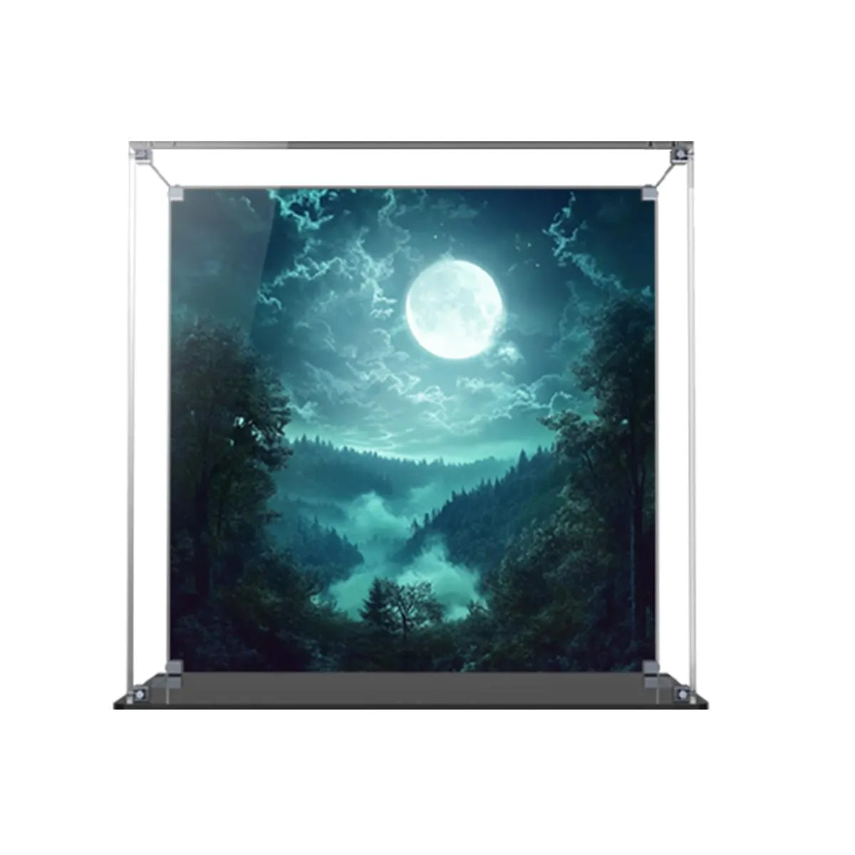Acrylic Display Case Compatible with LEGO® Harry Potter™ Malfoy Manor 76453 - Style A