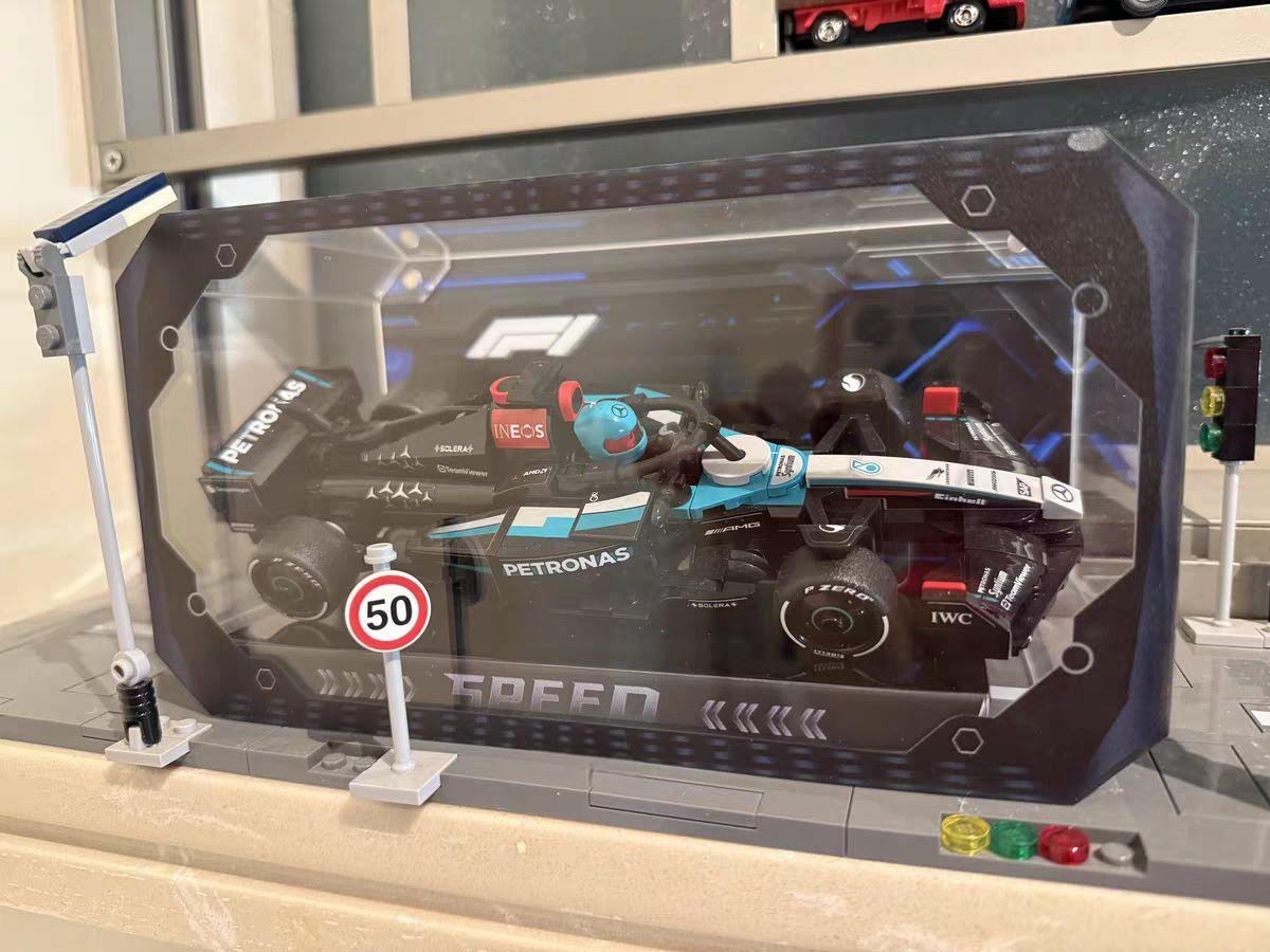 Display Case for LEGO® Visa Cash App RB F1 Team Acrylic 77246
