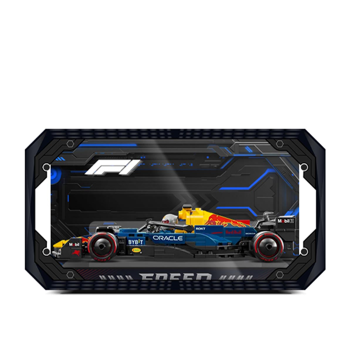 Display Case for LEGO® Oracle Red Bull Racing F1® RB20 Acrylic 77243