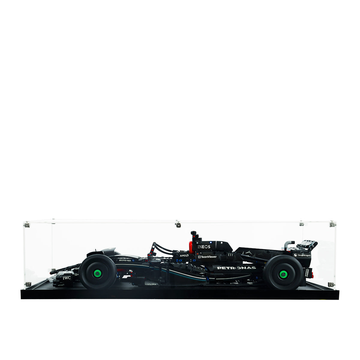 Display Case for LEGO® Mercedes-AMG W12 Black Livery 42171