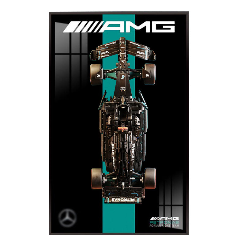 Mercedes-AMG F1 LEGO® Display Frame – Teal Stripe Edition (42171)
