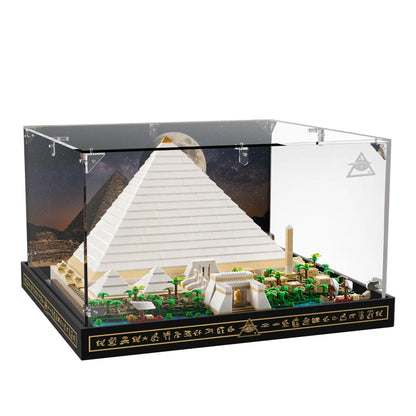 Display Case for LEGO® Great Pyramid of Giza Acrylic 21058