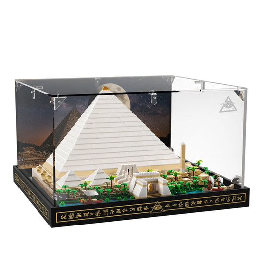 Display Case for LEGO® Great Pyramid of Giza Acrylic 21058