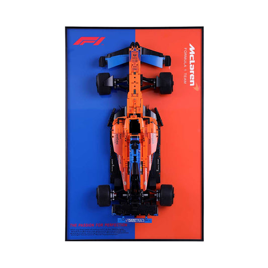 Display Frame for LEGO® Technic McLaren Dual Color Block Edition 42141