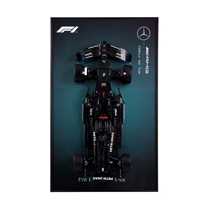 Display Frame for LEGO® Mercedes-AMG F1 Gradient Teal Edition 42171