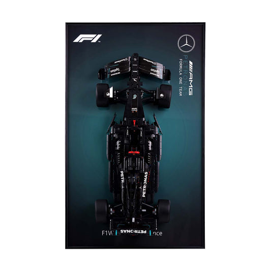 Display Frame for LEGO® Mercedes-AMG F1 Gradient Teal Edition 42171