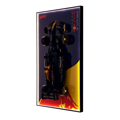 Display Frame for LEGO® Red Bull Racing RB20 LED 42206
