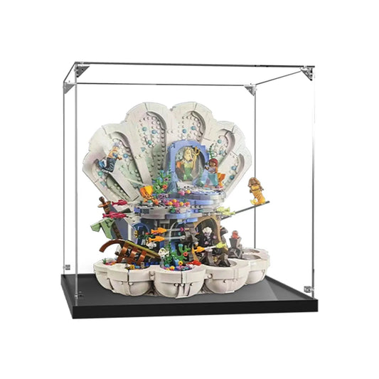 Display Case for LEGO® Little Mermaid Royal Clamshell Acrylic 43225