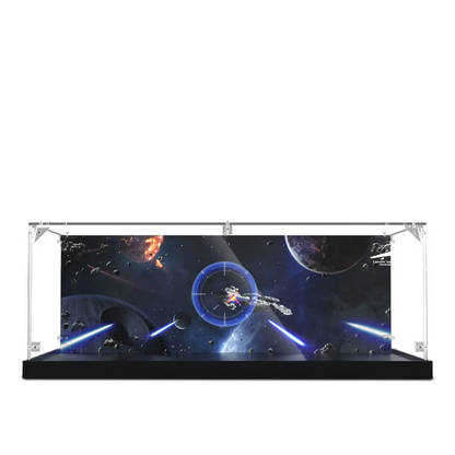 Display Case for LEGO® Star Wars™ Executor Acrylic with Background 75356