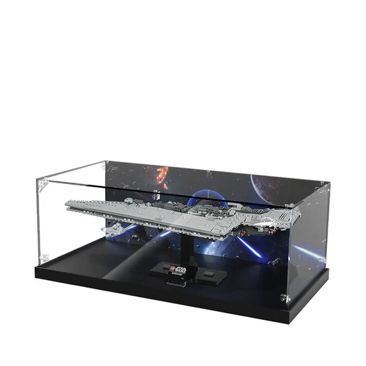 Display Case for LEGO® Star Wars™ Executor Acrylic with Background 75356