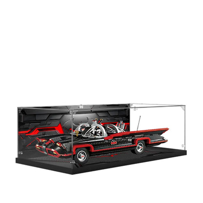 Display Case for LEGO® DC Batman™ Classic TV Series Batmobile Acrylic with Background 76328