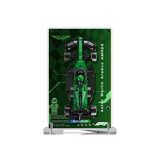 Display Frame for LEGO® Speed Champions Aston Martin AMR24 Double-Sided Acrylic 77245