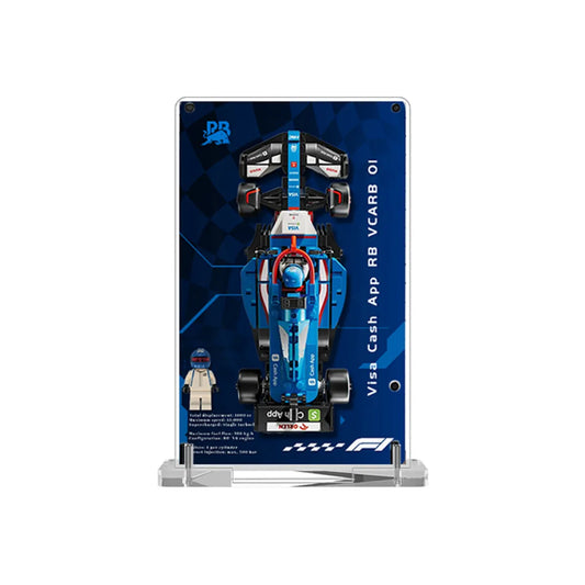 Display Frame for LEGO® Speed Champions RB VCARB 01 Double-Sided Acrylic 77246