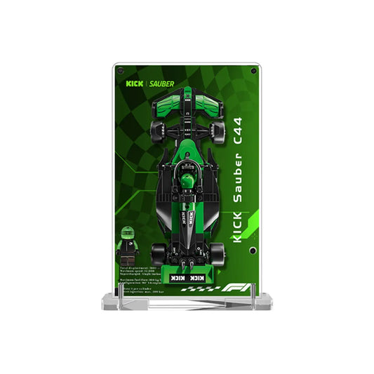 Display Frame for LEGO® Speed Champions KICK Sauber C44 Double-Sided Acrylic 77247