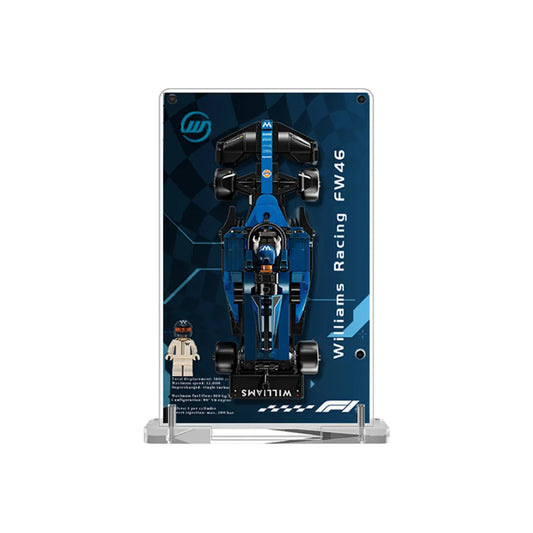 Display Frame for LEGO® Speed Champions Williams Racing FW46 Double-Sided 77249