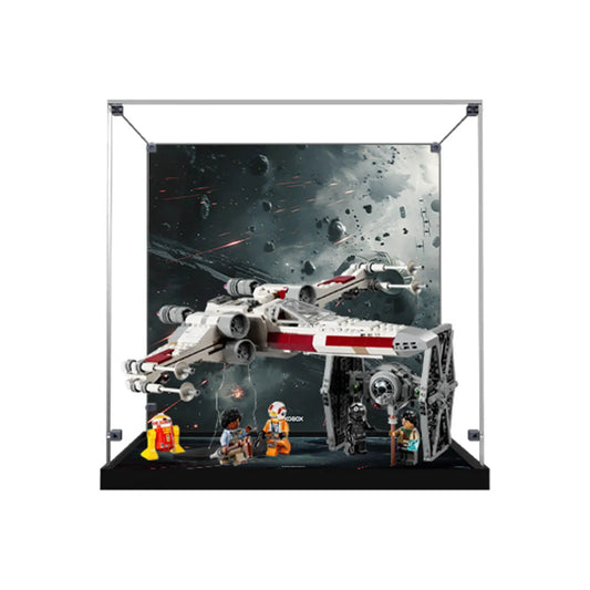Display Case for LEGO® Star Wars™ X-Wing Starfighter Acrylic – Trench Run Edition 75393