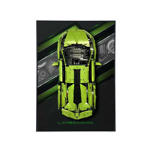 Display Frame for LEGO® Technic™ Lamborghini Sián FKP 37 Premium – Verde Ithaca Edition 42115