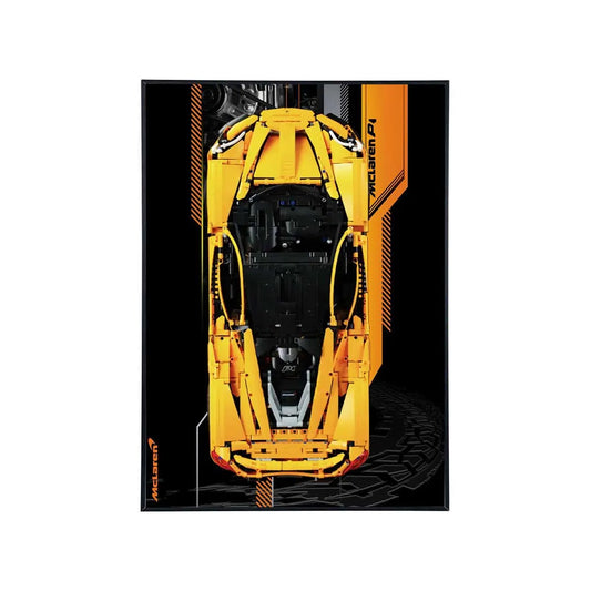 Display Frame for LEGO® Technic™ McLaren P1™ Premium – Hypercar Performance Edition 42172