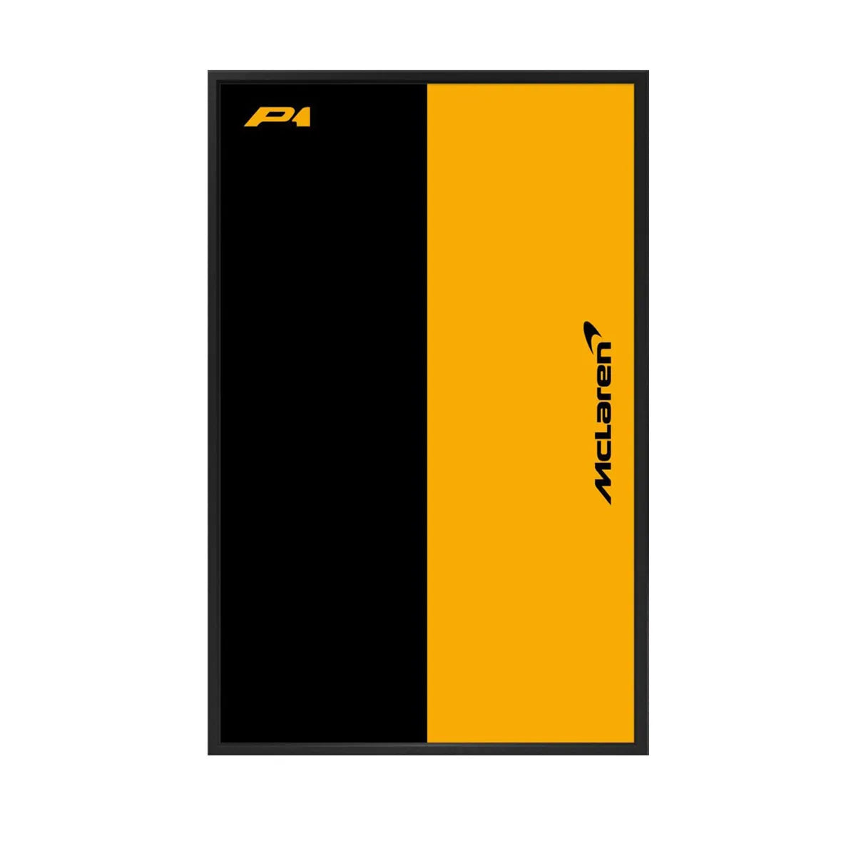 Acrylic Display Frame Compatible with LEGO® McLaren P1 42172 - Style A